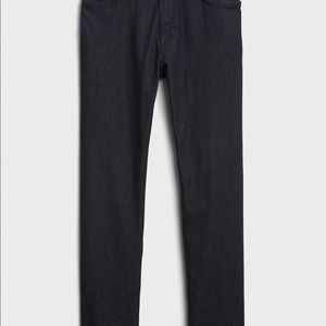 Banana Republic Slim fit traveler jeans, dark wash